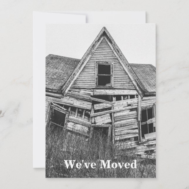 Anúncio Nós nos mudamos para uma casa velha e engraçada (Frente)