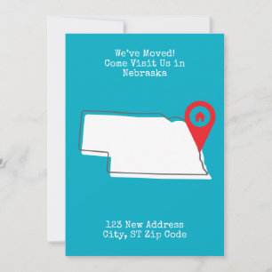 Anúncio Nós nos mudamos! Venha nos visitar em Nebraska