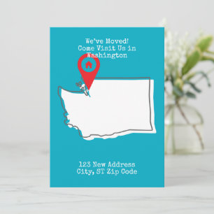 Anúncio Nós nos mudamos! Venha nos visitar em Washington