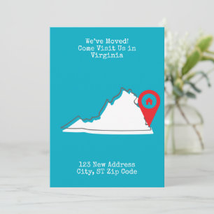 Anúncio Nós nos mudamos! Venha nos visitar na Virgínia