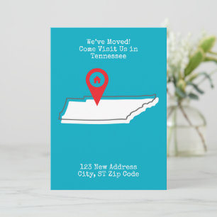 Anúncio Nós nos mudamos! Venha nos visitar no Tennessee