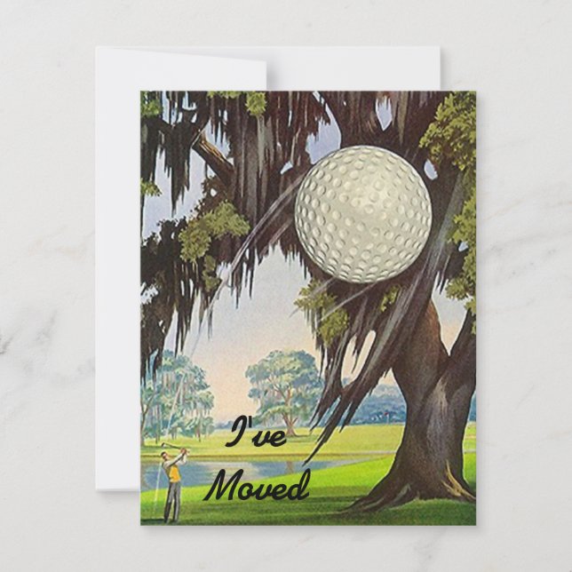 Anúncio Nós temos anunciado o movimento Golf Golfing (Frente)