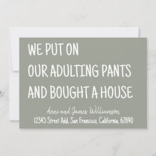 Anúncio Nós Vestimos Nossas Calças De Adultos E Compramos 