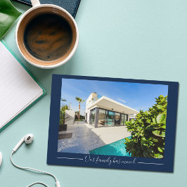 Anúncio Nossa Família Mudou O Marinho De Foto Personalizad