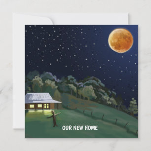 Anúncio Nossa nova mudança de casa