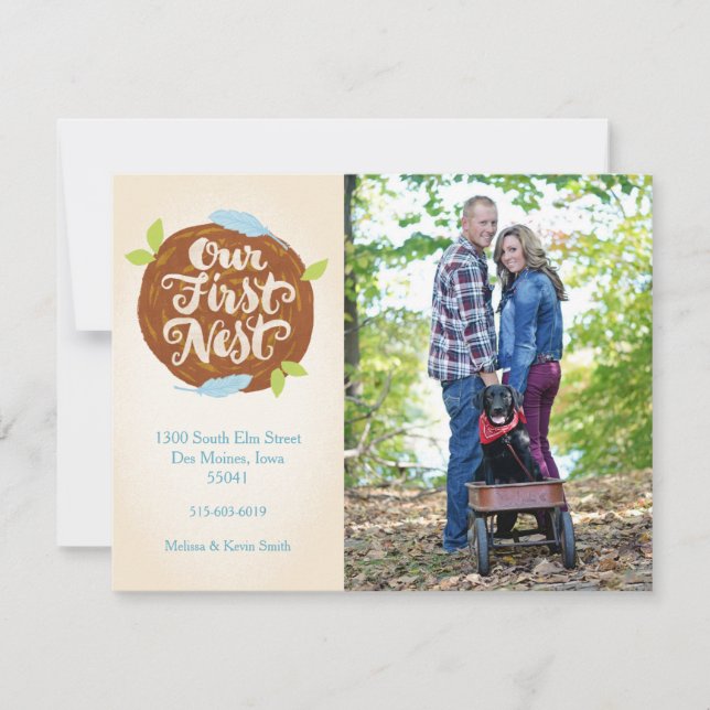 Anúncio Nosso Primeiro Anunciamento em Movimento do Ninho (Frente)