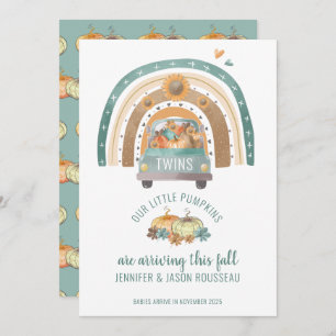 Anúncio Nossos Pequenos Pumpkins Rainbow Twins Birds