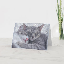 Anúncio Notecard Vintage gatinho