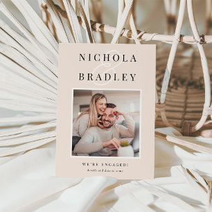 Anúncio Notícias alegres Noivado de fotos