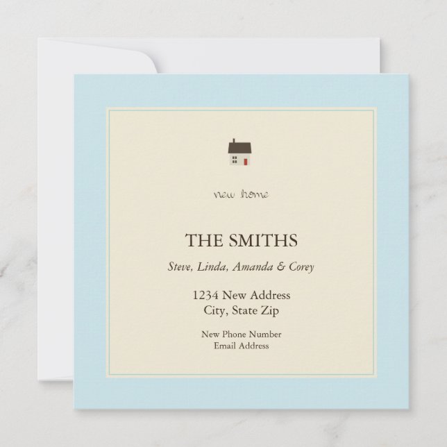 Anúncio nova casa (Frente)