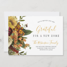 Anúncio Nova casa Dia de Ação de Graças