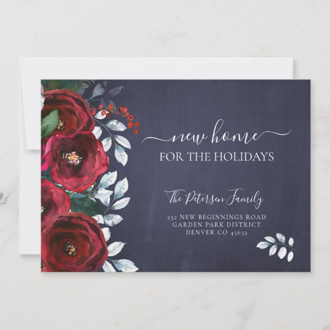 Anúncio Nova casa para as férias de Natal (Frente)