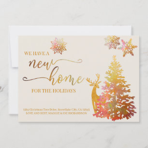 Anúncio Nova Casa para as Festas de Natal Árvore de Natal