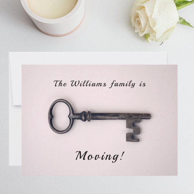 Anúncio Nova Chave Antiga do Endereço Doméstico Mínimo a R (Criador carregado)