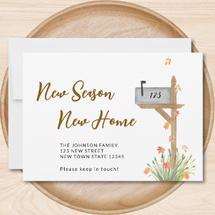 Anúncio Nova Estação de Movimento de outono Novo outono Do