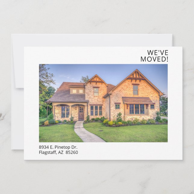 Anúncio Nova Página Inicial de Fotografias Modernas (Frente)