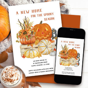 Anúncio Novo Dia de Halloween Russo em Casa