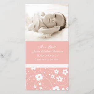 Anúncio novo do nascimento do bebê do modelo