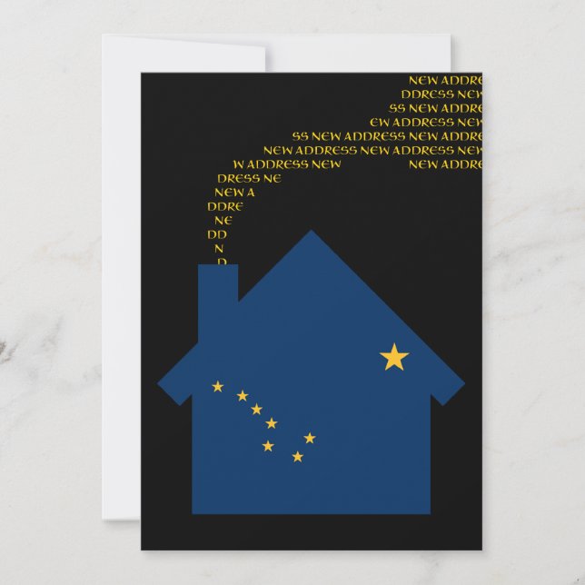 Anúncio novo endereço alaska (Frente)