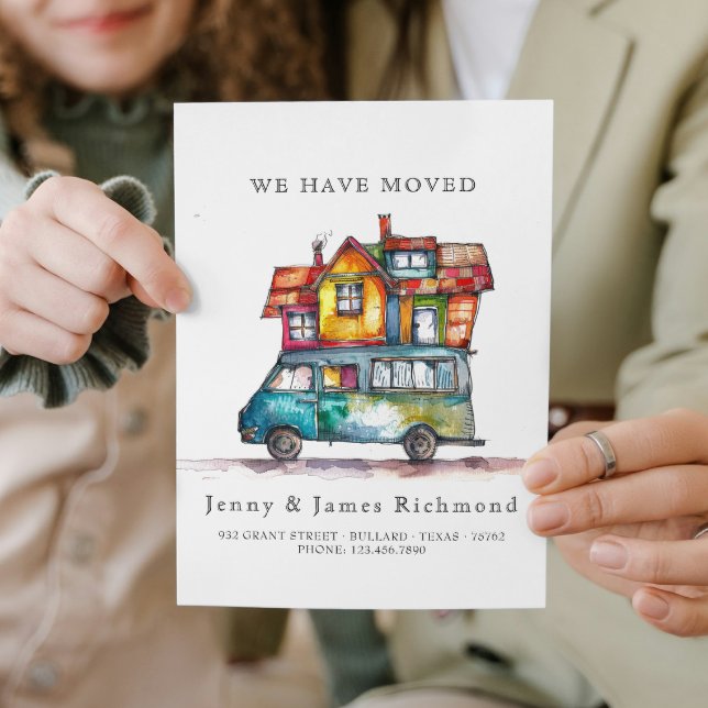 Anúncio Novo Endereço I Movimentação de Casa de Carro em A (Criador carregado)