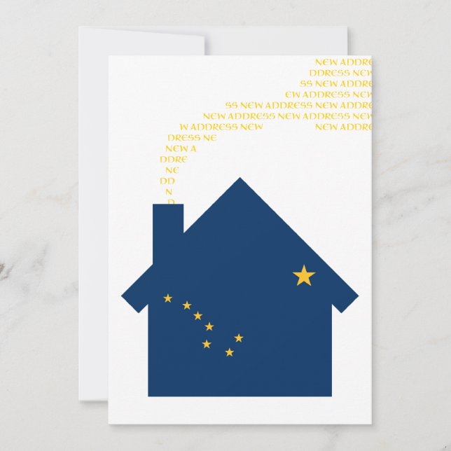 Anúncio novo endereço no alasca (Frente)