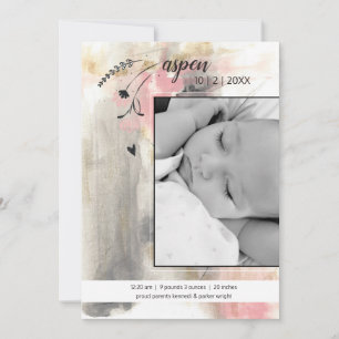 Anúncio Novo Estilo de Foto Moderno do Bebê