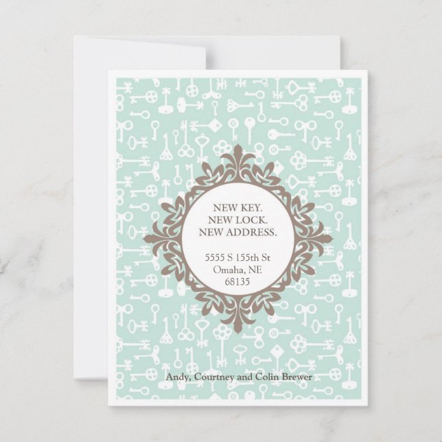 Anúncio Novo lançamento de movimentação de chave (Frente)