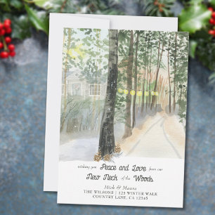 Anúncio Novo Pescoço da Floresta Russa de inverno em Movim