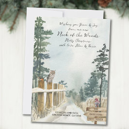 Anúncio Novo Pescoço do Caminho da Floresta em Pais Invern