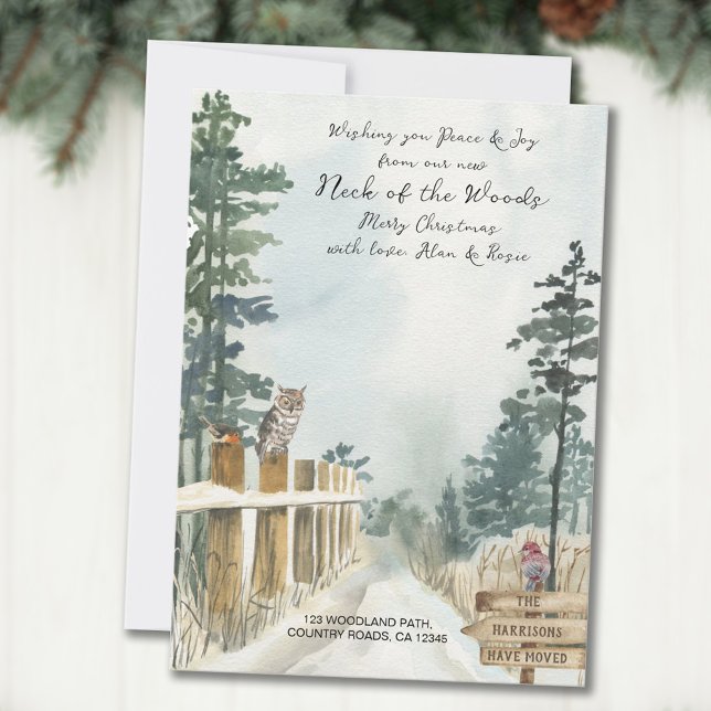 Anúncio Novo Pescoço do Caminho da Floresta em Pais Invern (Criador carregado)