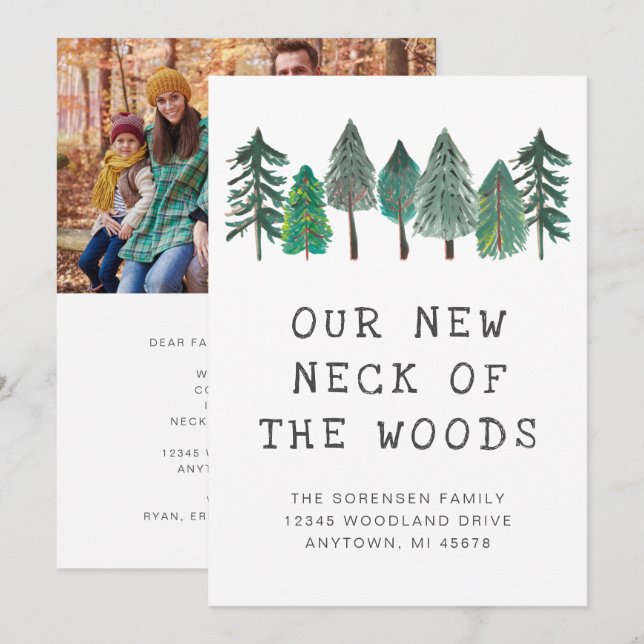 Anúncio Novo Pescoço do Movimento Fotográfico da Família W (Frente/Verso)