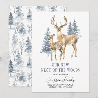 Anúncio Novo Pescoço Elegante do Inverno da Floresta em Mo