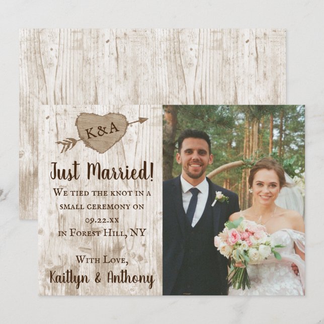 Anúncio O Casamento da Coleção de Casamentos de Árvores do (Frente/Verso)