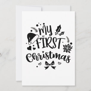 Anúncio O Primeiro Natal do Bebê da Família Correspondente