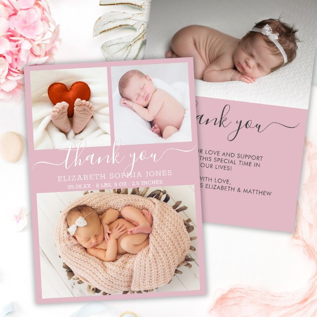 Anúncio Obrigado Atenção Anunciar Colagem de Fotos do Blus (Criador carregado)