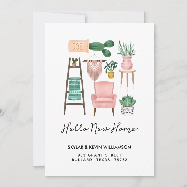 Anúncio Olá Nova Casa | Mobiliário De Plantas Vedadas (Frente)