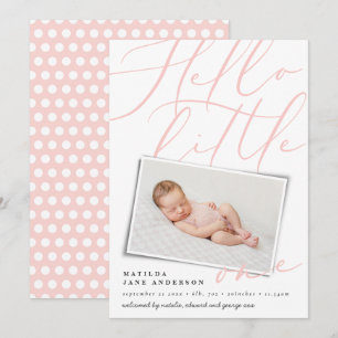 Anúncio Olá, pequena foto moderna