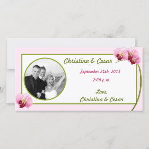 Anúncio Orquídea cor-de-rosa com lançamento de fotos 4x8