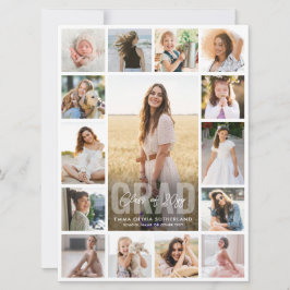 Anúncio Oversized Photo Collage Modern Overlay Graduation