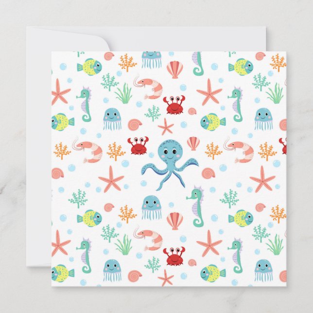 Anúncio Padrão do mundo do mar (Frente)