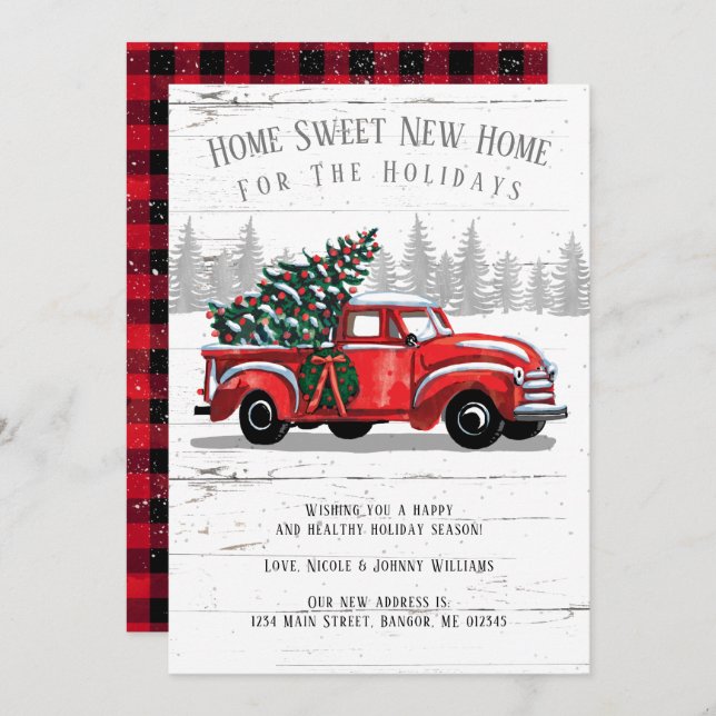 Anúncio Página inicial para a movimentação da árvore de ca (Frente/Verso)