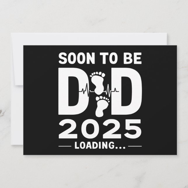 Anúncio Pai em Breve Est 2025 Novo Futuro Pai  (Frente)