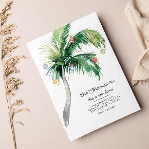 Anúncio Palm Tree, mudamos o feriado de Natal costeiro