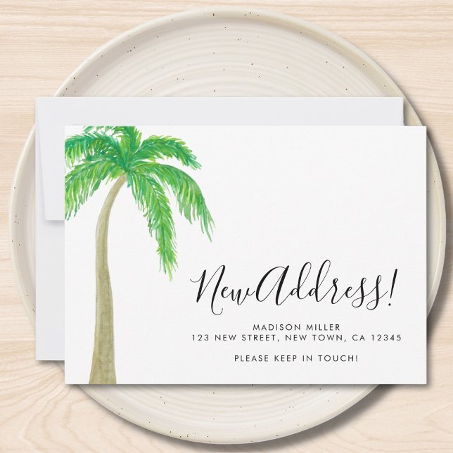 Anúncio Palm Tree New Address Moving  (Criador carregado)