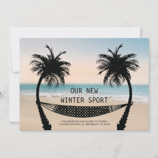 Anúncio Palm Trees e Hammock em Florida Beach Moving