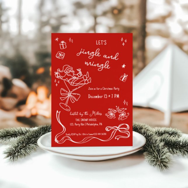 Anúncio papais noeis de natal brancos bebem engraçado (Criador carregado)