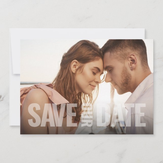 Anúncio para Salvar a Nossa Data (Frente)