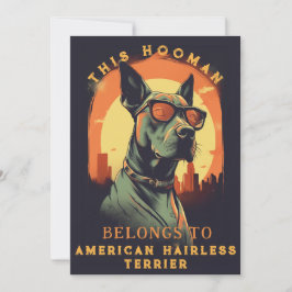 Anúncio Parente Terrier americano sem cabelos personalizad