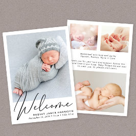 Anúncio Parto de Foto do Script 4 de Boas-Vindas