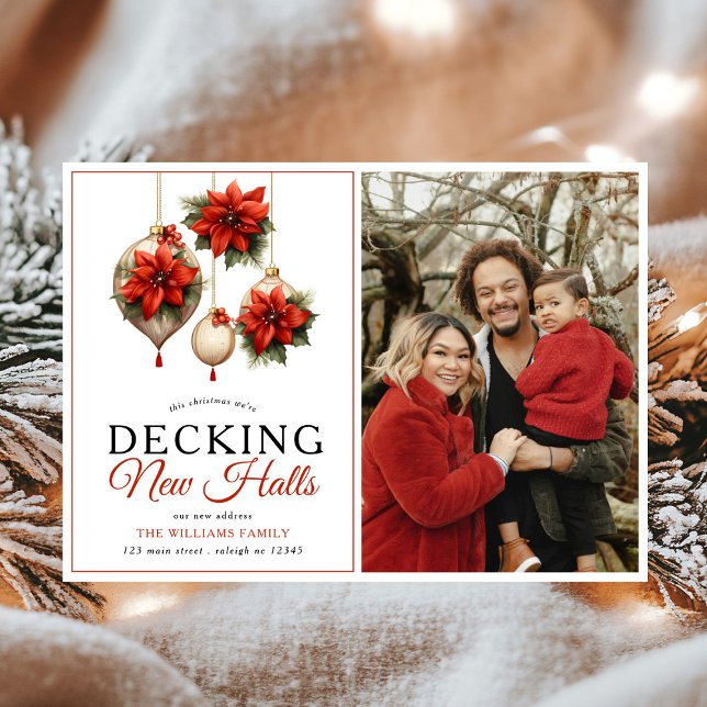 Anúncio Passando Feriado de Natal em Decking New Halls (Criador carregado)